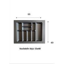 Royaleks Group 66X49 Eco Lüks Modüler Kaşıklık ROYALEKS-20356