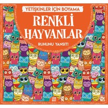 Renkli Hayvanlar - Yetişkinler Için Boyama