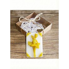 Beta Moda Hub Dekoratif Sarı Balerin Figürlü Butik Sabun - Dans Eden Kız Tasarımlı Kokulu Hediyelik