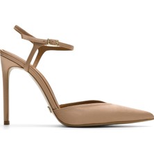 Jabotter %100 Saten Ten Kadın Stiletto Madrıd Saten 10 cm Stiletto