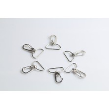 Orhan Çanta Gümüş Makrome Anahtarlık Halkası 20'li