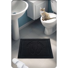 Cotton Crafty  %100 Pamuk Dokuma Banyo Paspası Ayak 60X40 cm