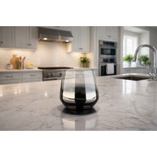 Rova Tr Altın & Gümüş Tabanlı Cam Bardak Seti 6 Lı