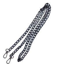 Orhan Çanta Çanta Zinciri Kalın ( 1.20 cm ) Kanca Dahil ( Antrasit )