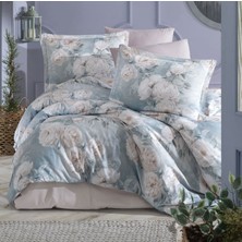 Colezium Dijital Saten Çift Kişilik Nevresim Takımı Havin