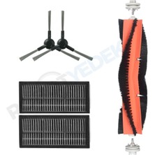 robotyedek Dreame L40 Ultra Ce & Ae Mopsuz Fırça Hepa Filtre Seti-5 Parça