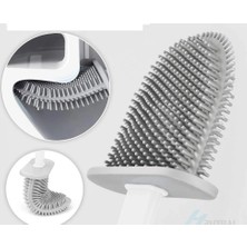 Go İthalat Hijyenik Klozet Temizleme Silikonu Esnek Fırça (5440)