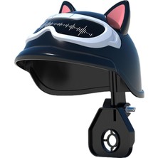 Airstorr Gidon ve Ayna Montajlı Kedili Köpekli Şapkalı Bisiklet Motosiklet Scooter Telefon Tutucuları AL4580-90/K360/XY-093