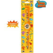 Popüler Sepet Lisanslı 7152 Sarı Çocuk Kol Saati - Nessiworld