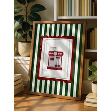 Fuart.Co Kahvenin Dünyası Kahve Temalı Dijital Baskı Poster (Çerçevesiz) Kafu