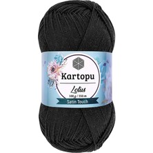 Kartopu 1 Adet Lotus Bikini Büstiyer Bluz Örgü Ipi  K940 Siyah