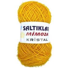 Saltıklar 1 Adet Mimoza Kristal Işıltılı Şal Patik Yelek Ipi 75