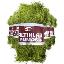 Saltıklar 5 Adet Yumoş Sakallı El Örgü Ipi Yünü 44