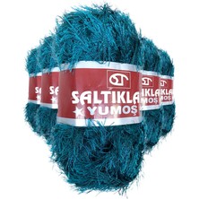 Saltıklar 5 Adet Yumoş Sakallı El Örgü Ipi Yünü 39