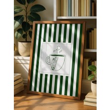 Fuart.Co Kahve Molasında Kahve Temalı Dijital Baskı Poster (Çerçevesiz) Kafu