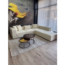 Erduran Mobilya Angelo Bukle 5 Modül Köşe Koltuk Takımı