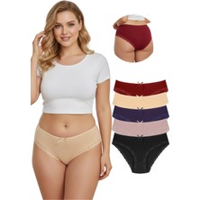 New Lilla 1009 Bato Paça Dantelli 5'li Kadın Külot Paketi