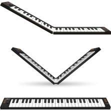 Hype Store Carry-On Blackstar Folding 49 Tuşlu Taşınabilir ve Katlanabilir Midi Klavye (Siyah)