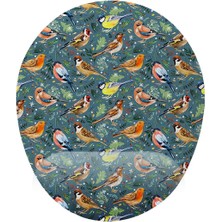 Hype Store Kuş Desenli Bilek Destekli Mouse Pad