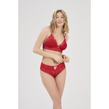 Red Womans Moonlıght 8008 Balensiz Desteksiz Kırmızı Takım