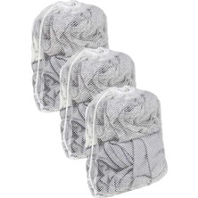 Hype Store Eynel Ipli Çamaşır Yıkama Filesi, Kirli Temiz Elbise Kıyafet Torbası Asker Üniversite Yurt (1)