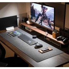 Salteks Keçe Bilgisayar Mouse Pedi Çalışma Masası Düzenleyici 3mm Masa Üstü Düzenleyici Mat 100X50
