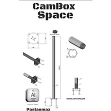 Cambox Space 5500 Telescopic Aluminum(5.5mt)