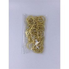 Orhan Çanta Unisex Anahtarlık Halkası 50'li Zincirli