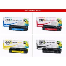 Ero Print 045 / Canon i-SENSYS LBP-611C İçin 4 Renk Set Muadil Toner