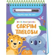 İndigo Çocuk Minik Dostlarımla Çarpım Tablosu – Yaz, Sil ve Öğren