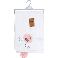 Sebi Bebe Ayı Desenli Banyo Havlusu 140