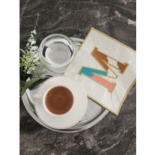 Kişiye Özel Harf Nakışlı Kokteyl Peçetesi