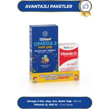 Wellcare Omega3 Karışık MEY+VITD3600IU5ML Set