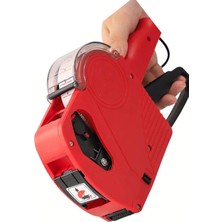 Hype Store Taşınabilir 8 Haneli Çoklu Para Birimi Ürün Basma Etiketleme Makinesi Makinası Etiket Aleti (E