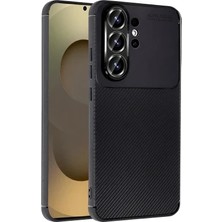Royal Case Samsung Galaxy S26 Ultra Kılıf Esnek Karbon Desenli Şık Premium Silikon Kapak Ryc/a.f.karbon
