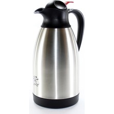 Çay Termosu CKR2006 2.0 Litre 304 Çelik Termos Çay Su Içecek Termosu 24 Saat Sıcak ve Soğuk
