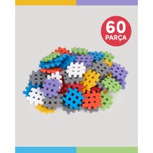 Let's Be Child Flexiblocks Yumuşak Akıllı Eğitici Bloklar 60 Parça