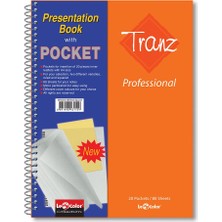 Shop A Way Lé Color 33700/2 Tranz Professional Pp Kapak, 1.hamur Kağıt 20 Adet Dosya Poşeti Içerir, Turuncu