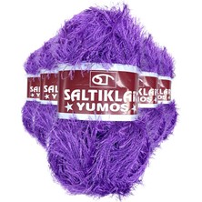 Saltıklar 5 Adet Yumoş Sakallı El Örgü Ipi Yünü 30