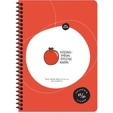 Shop A Way A5 Spiralli Akademik Ajanda - Düşünüyorum Öyleyse Narım