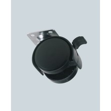 Maarketim Kilitli 4 cm Tekerlek Ayak 4’lü Set Zemin Koruyucu