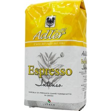 Caffè Adler 1 kg Espresso – Premium Italyan Çekirdek Kahve, Blu/oro/nero Zengin Aromalar
