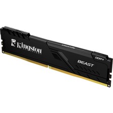 Esranın Dünyası Kıngston Beast, KF432C16BB/16TR, 16GB, 3200MHZ,   Ddr4, CL16, Desktop Gaming Ram (Soğutuculu)