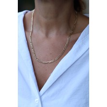 Yenigün Kuyumculuk 14 Ayar Altın Klasik Figaro Zincir