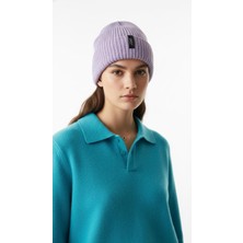 Unisex Fitilli Katlamalı Kışlık Kalın Triko Bere – Basic Stil, Sıcak Tutan, Yumuşak Doku, Dokuma Etiketli, Esnek Yapılı, Günlük Kullanıma Uygun Şapka Unisex Kışlık Fitilli Triko Bere –