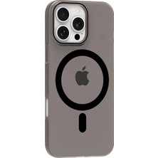 Verto Joko Apple iPhone 16 Pro Max Pc Blank Magsafe Kapak - Siyah