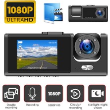 Bowie Full hd ekranlı 360 dönerli araç içi kayıt kamerası wifi özellikli araba için kamera