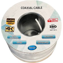 Zapex Sys Rg6/u4 100 mt Koaksiyel Anten Kablosu 48 Tel (0.90 Ccs/al)