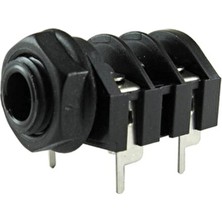 Powermaster Yatık Mono 6.3 mm Gitar Jack Şase IC-241 Yüksek Performans ve Kompakt Tasarım