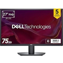 Dell 27" LED Monitör SE2725H FHD 1920x1080 5ms VA Panel ile Ev Kullanıcıları için